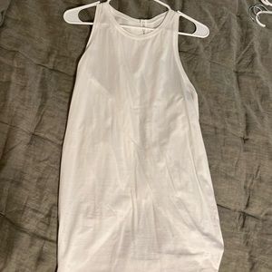All tied up tank white